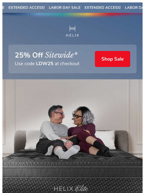 helixsleep newsletter: Luxury Comfort for Less ✨