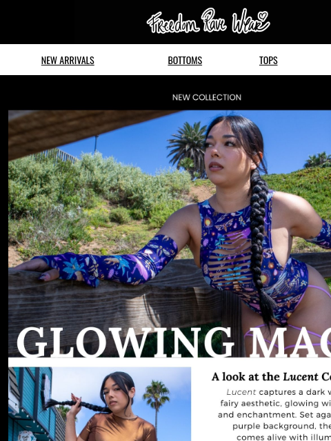 freedomravewear newsletter: NEW DROP + 100K GOLDEN TICKET