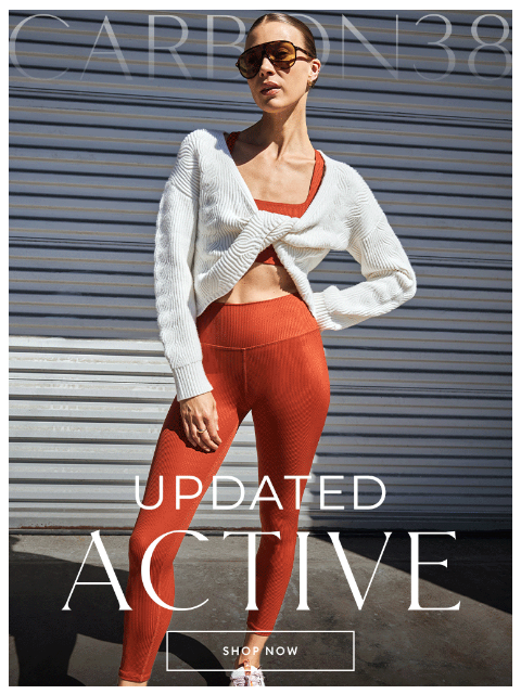 carbon38 newsletter: Autumn Moves 🍂