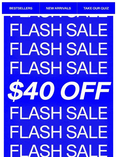 vitalydesign newsletter: 09/26_leads_Flash Sale: $40 off when you buy 2+