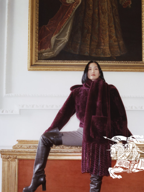 burberry newsletter: Coats with character