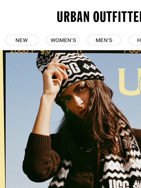 urbanoutfitters newsletter: it’s that time… NEW UGG