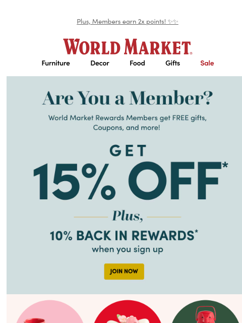 emailworldmarket newsletter: 🥰 So CUTE! New kitchen finds you’ve got to get.