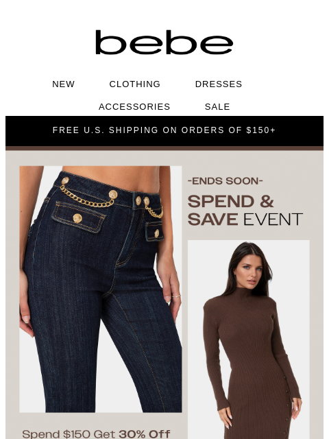 bebe newsletter: 🖤 Up to 40% | NEW Arrivals Included!!!