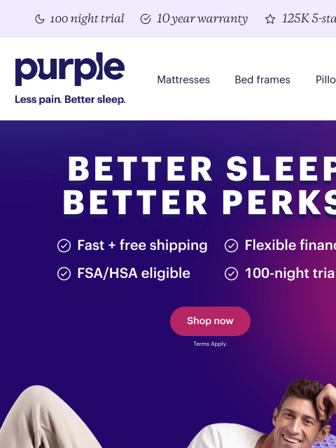 purple newsletter: No one likes stressful shopping