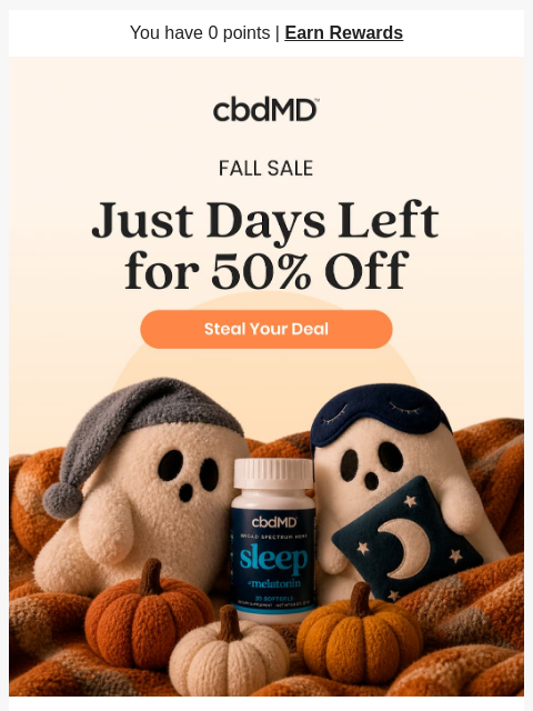 cbdmd newsletter: Before 50% Off Disappears…