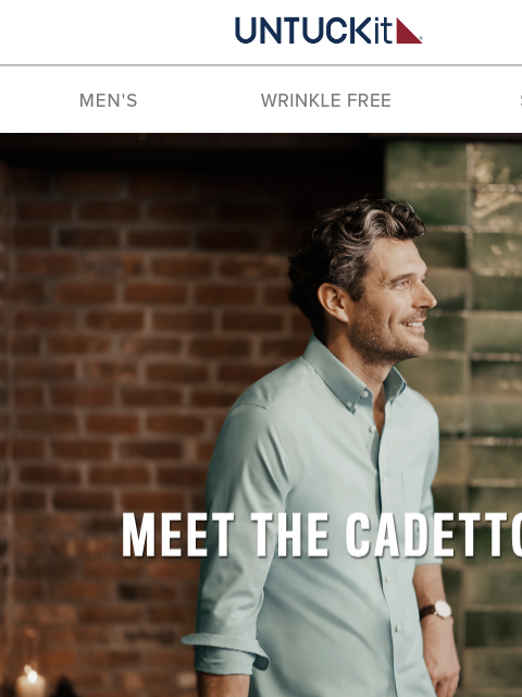 untuckit newsletter: NEW Wrinkle-Free Just Arrived