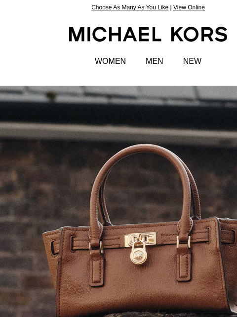 michaelkorsmail newsletter: Which Handbag Matches Your Fall Vibe?