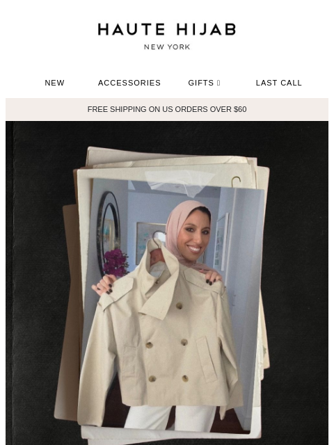 hautehijab newsletter: 1 look, 4 ways 👯