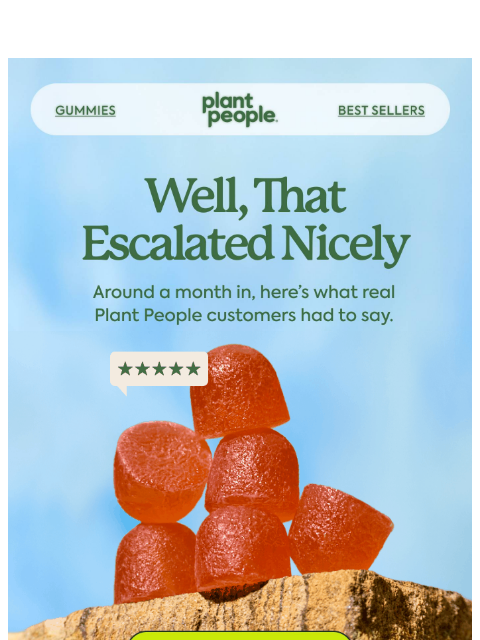 plantpeople newsletter: 30 days later: okayyyy 👀