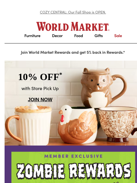emailworldmarket newsletter: 🍂 Fall in love with autumn essentials