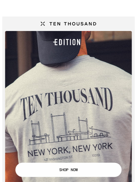 tenthousand newsletter: Limited Drop: Home Turf Edition