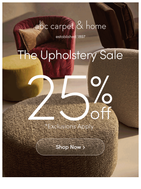 abchome newsletter: Our Customers' Favorite Furniture—Revealed!