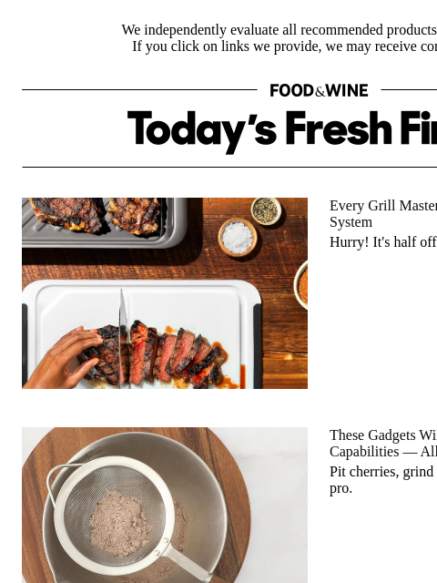 foodandwine newsletter: These Gadgets Will Upgrade Your Kitchen Capabiliti...