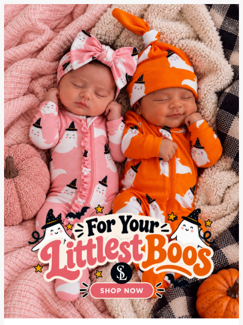 spearmintlove newsletter: For Your Littlest Boos 👻🩷🧡