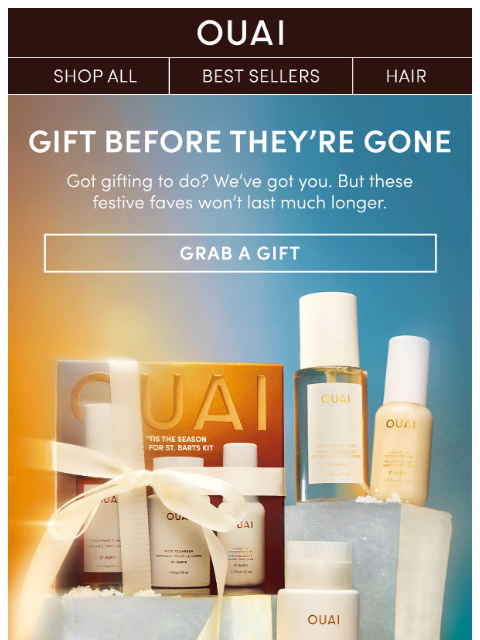 theouai newsletter: We told you these wouldn’t last