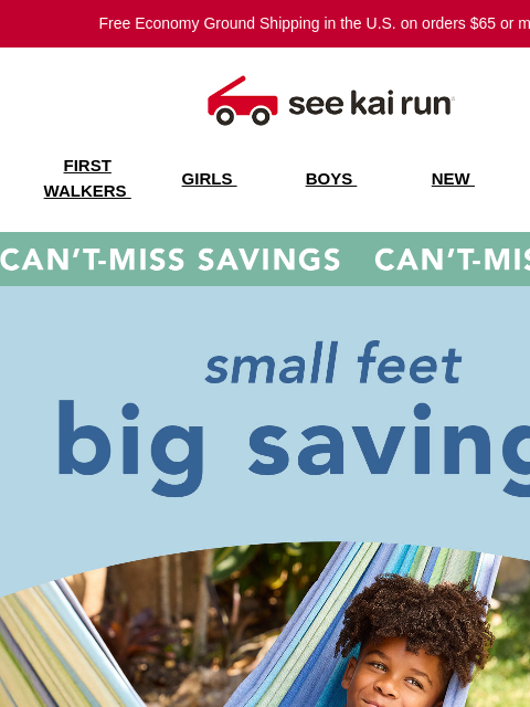 seekairun newsletter: 🚨Little Shoes Starting at $30
