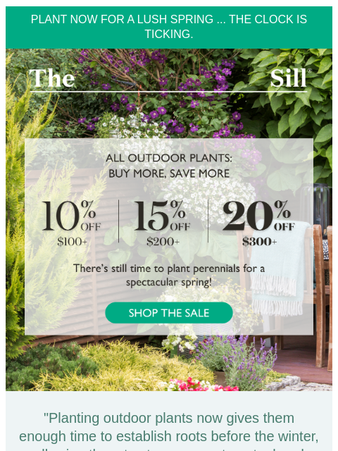 Up to 20% off perennials to plant this month for a stunning spring! ͏ ͏ ͏ ͏ ͏ ͏ ͏ ͏ ͏ ͏ ͏ ͏ ͏ ͏ ͏ ͏ ͏ ͏ ͏ ͏ ͏ ͏ ͏ ͏ ͏ ͏ ͏ ͏ ͏ ͏ ͏ ͏ ͏ ͏ ͏ ͏ ͏ ͏ ͏ ͏ ͏ ͏ ͏ ͏ ͏ ͏ ͏ ͏ ͏ ͏ ͏ ͏ ͏ ͏ ͏ ͏ ͏ ͏ ͏ ͏ ͏ ͏ ͏ ͏ ͏ ͏ ͏