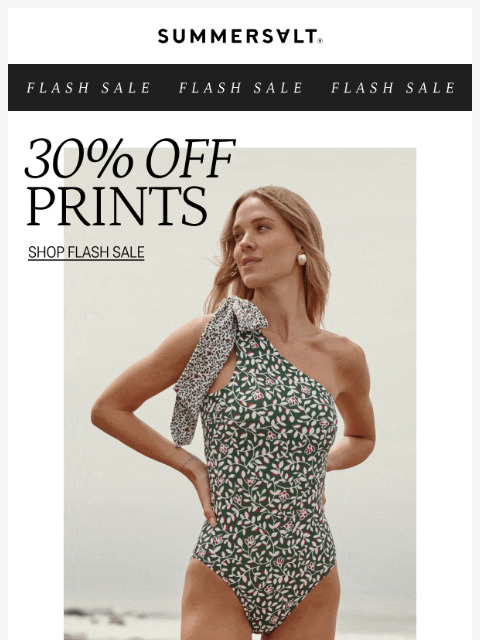 summersalt newsletter: Prints! On Sale!