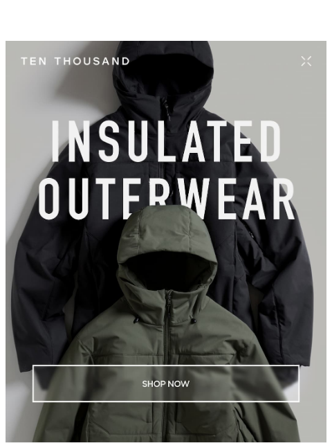 tenthousand newsletter: New In: Gear Built For The Cold