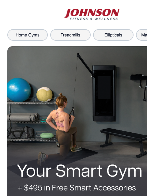 johnsonfit newsletter: Tonal 2 + Free Gift = Smarter Strength