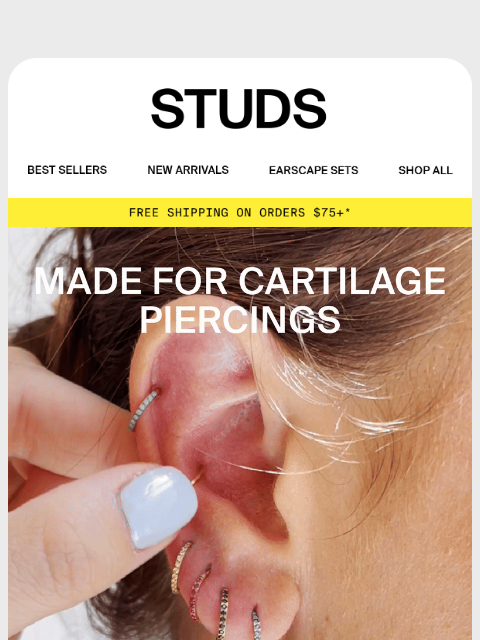 studs newsletter: Click in comfort 😌