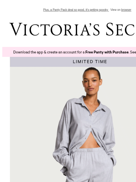 victoriassecret newsletter: A Good Sleep Starts with 30% Off