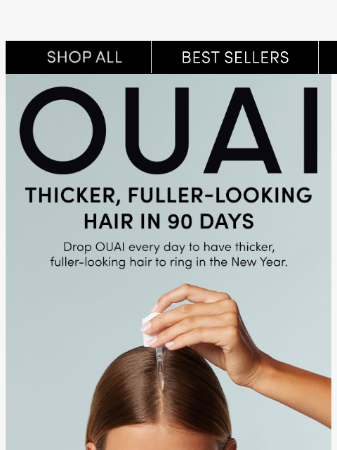 theouai newsletter: Thicker, fuller-looking hair by 2026