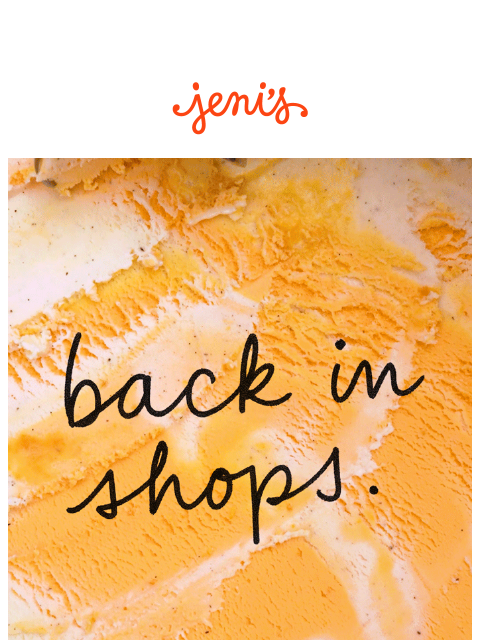 jenis newsletter: Burnt Orange Dreamsicle + Cookies in Cream