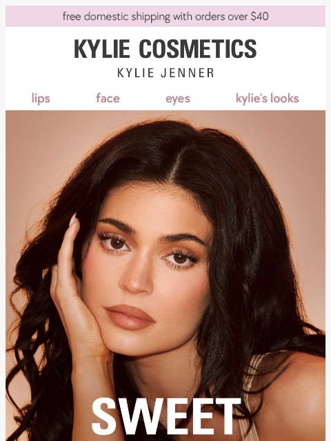kyliecosmetics newsletter: sweeten your beauty routine 🍦