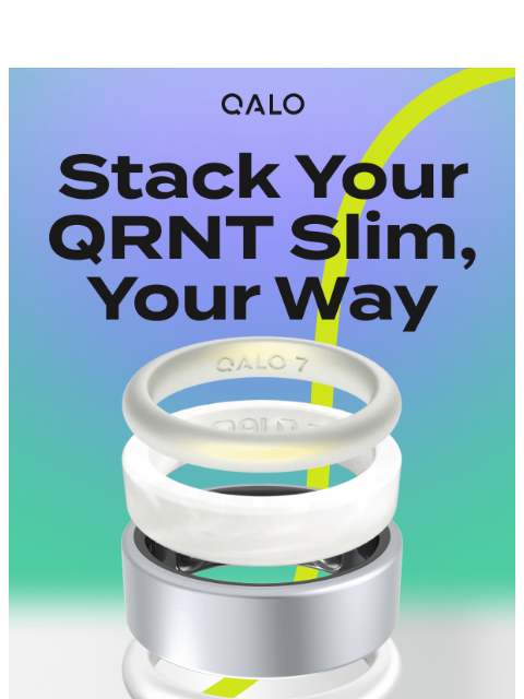 qalo newsletter: Your QRNT style is just getting started