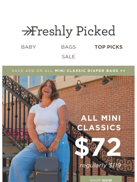 freshlypicked newsletter: Mini Bags ▪️ Big Savings