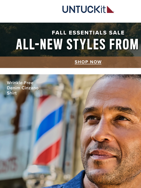 untuckit newsletter: Look Put-Together in Denim–No Iron Required