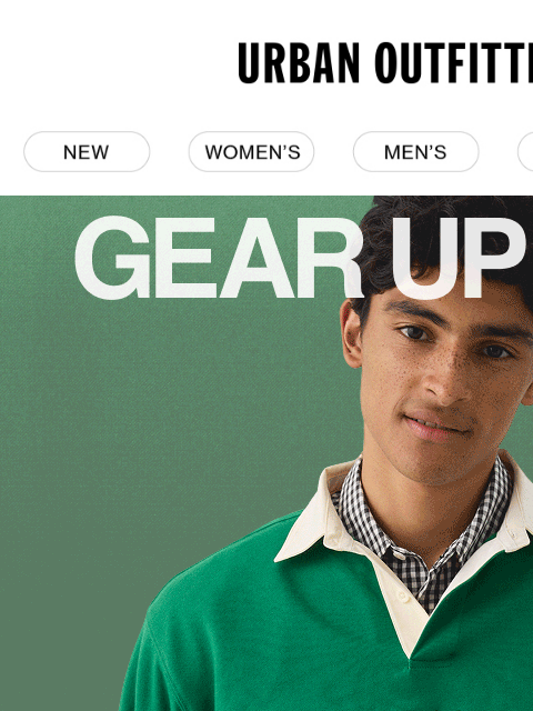 urbanoutfitters newsletter: Your game day outfit lineup 🙌