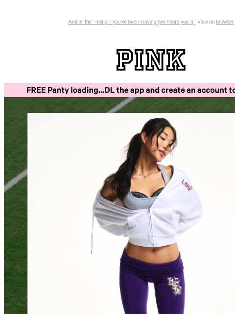 vspink newsletter: NEW Styles That Major in School Spirit 📣