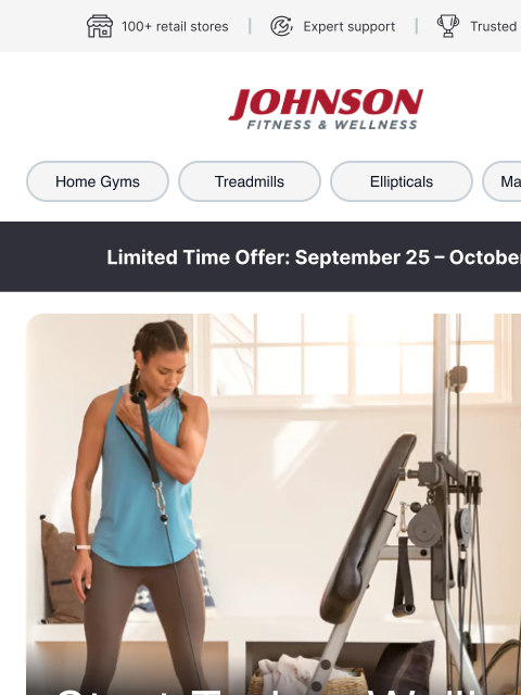 johnsonfit newsletter: Don’t Wait for 2027. Start Now.