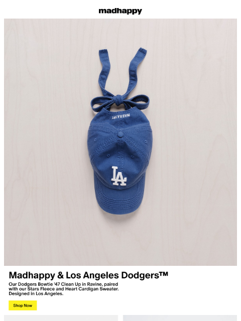 madhappy newsletter: Madhappy & Dodgers ⚾