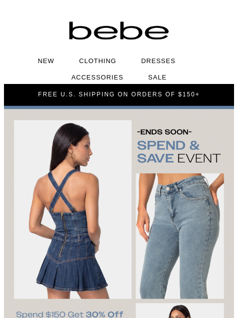 bebe newsletter: ICYMI: Save Up to 40% NOW