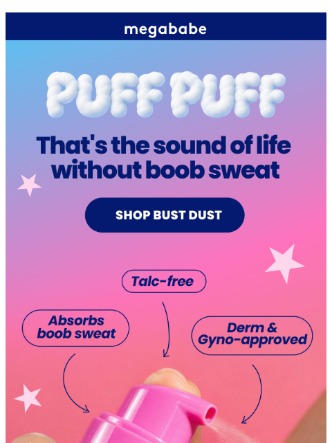megababebeauty newsletter: PUFF PUFF
