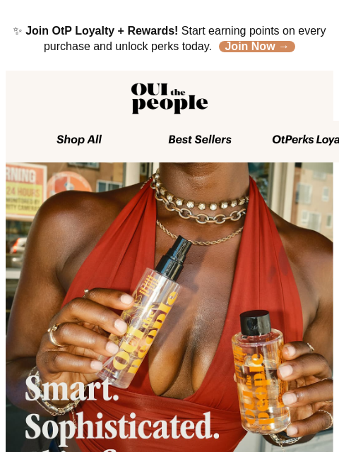 ouithepeople newsletter: Bundle Up For Radiant Skin (+ savings!) 🧡