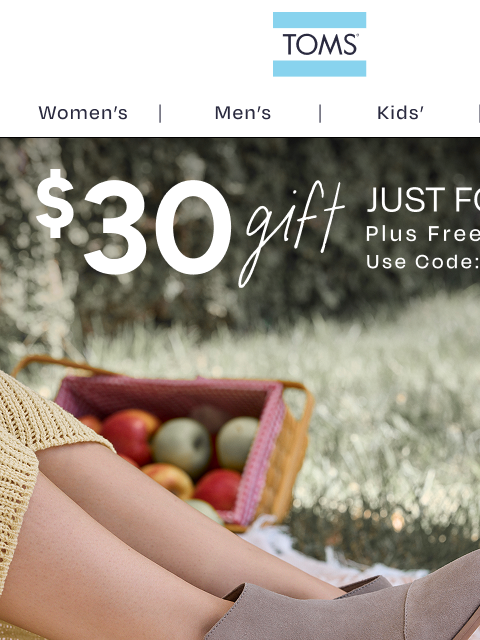 toms newsletter: Spend Your $30 Gift on Warm, Stylish Boots
