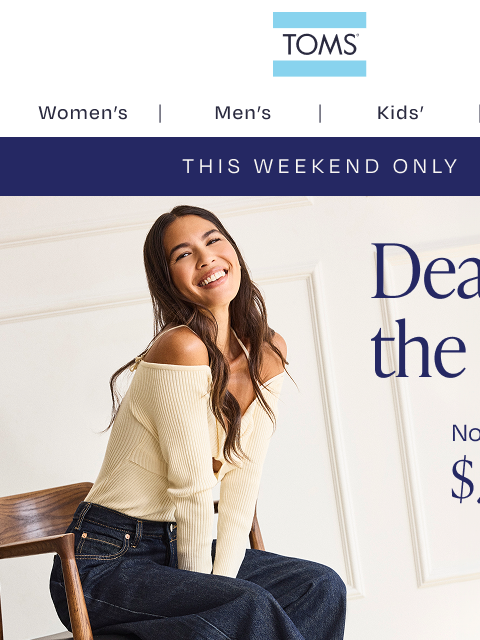 toms newsletter: Save over 60% on the Charlie Boot