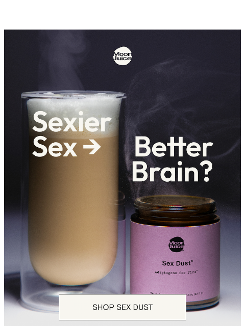 moonjuice newsletter: put your orgasm first