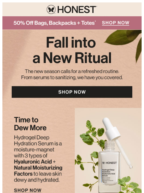 honest newsletter: New Season, New Rituals 🍂