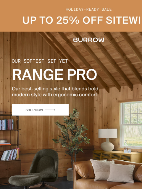 burrow newsletter: Lounge like a Pro