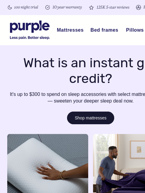 purple newsletter: Up to $300 in gifts—for FREE