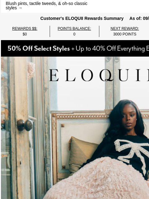 eloquii newsletter: NEW! The En Pointe Collection 💕