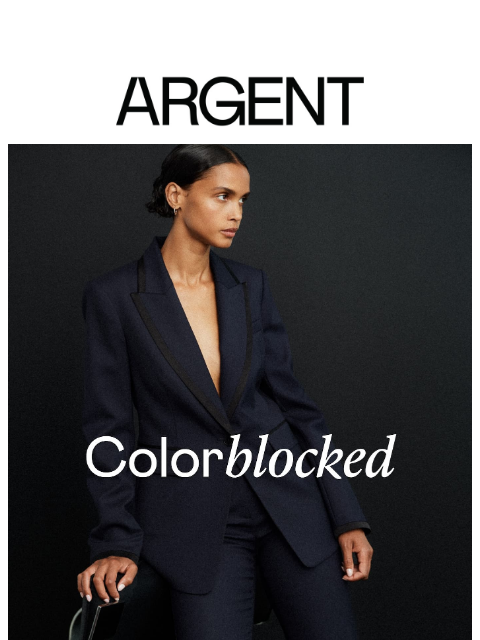argentwork newsletter: JUST IN: Colorblocking Is Back