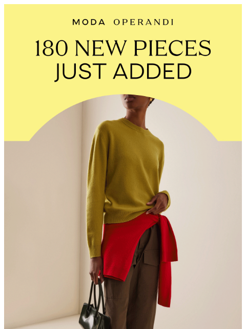 modaoperandi newsletter: The latest arrivals, all in one place