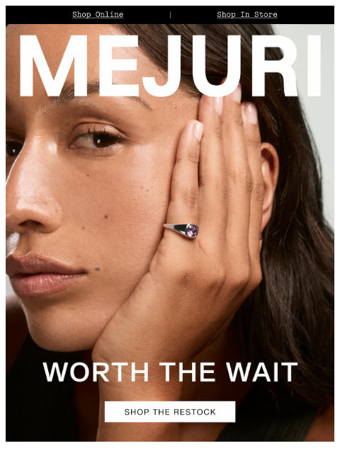 mejuri newsletter: Call It Good Karma